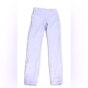 Lululemon purple leggings, size 2.